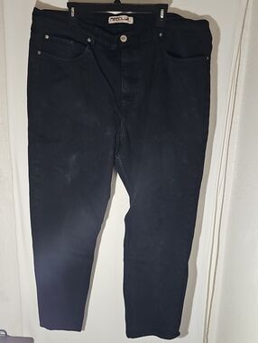 Slim Fit Men's Black Jeans